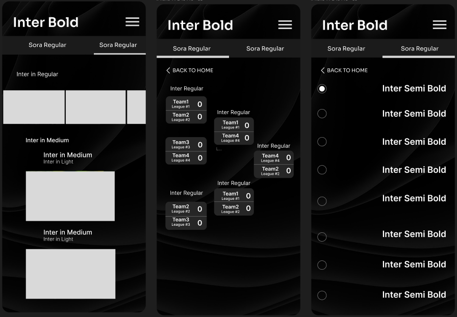 Mid-fidelity exploration 3